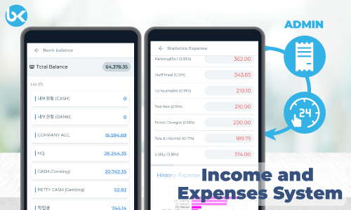 BrandK POS Feature - 8. Income and Expenses System